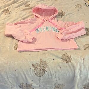 Lilly Pulitzer cropped  hoodie
